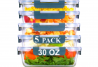 Brieftons Borosilicate Glass Containers