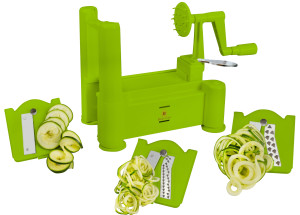 Brieftons Tri-Blade Spiralizer