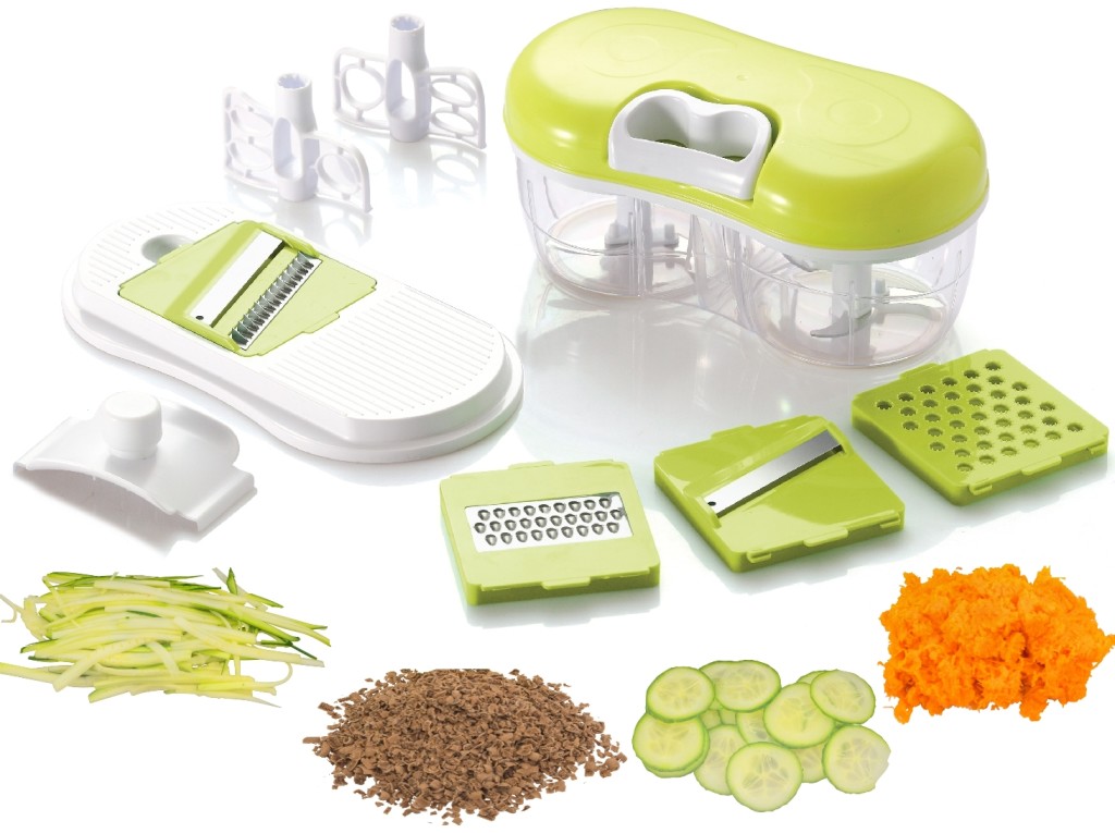 Brieftons QuickPull Food Chopper, Blender, Slicer & Grater