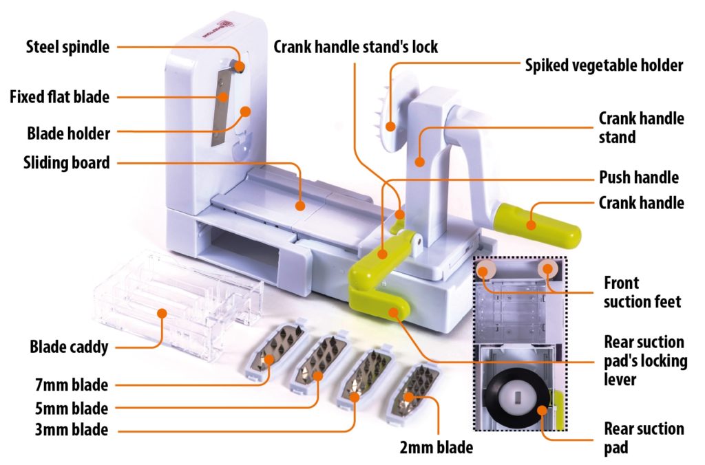 Brieftons QuickFold Spiralizer