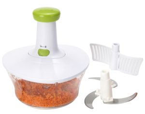 Brieftons Food Chopper: Manual Vegetable Chopper Demo 