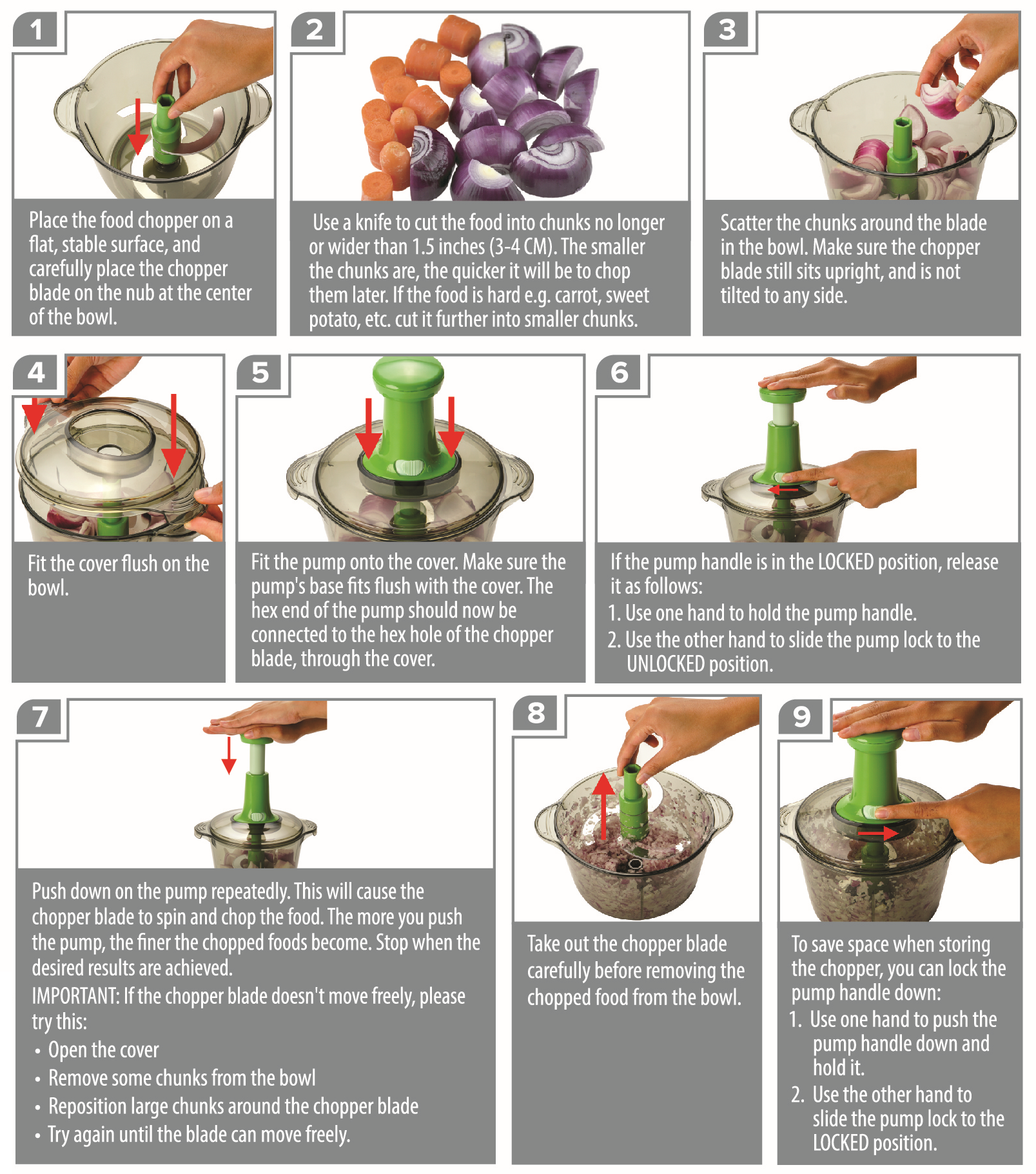 Brieftons Express Food Chopper (8.5-Cup) - A How-To Guide