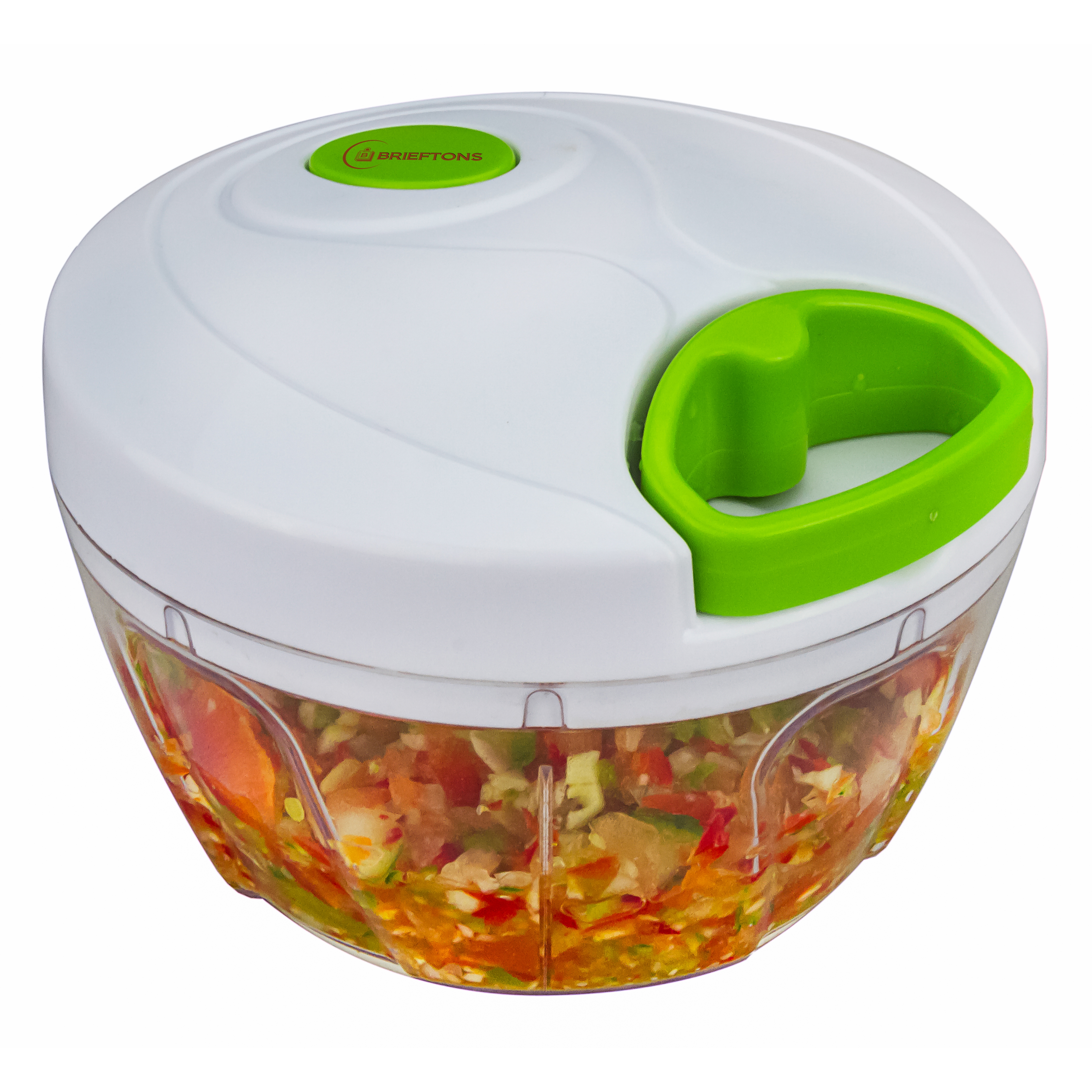 Brieftons QuickPush Food Chopper (Model: BR-QP-02) - How to Use