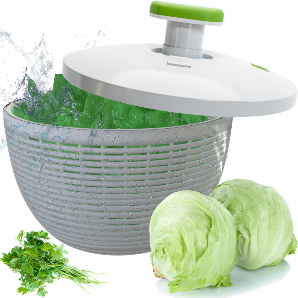 Brieftons QuickDry Salad Spinner