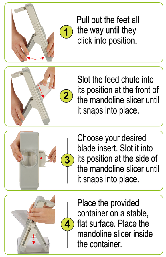 Brieftons Adjustable Mandoline Slicer - A How-To Guide