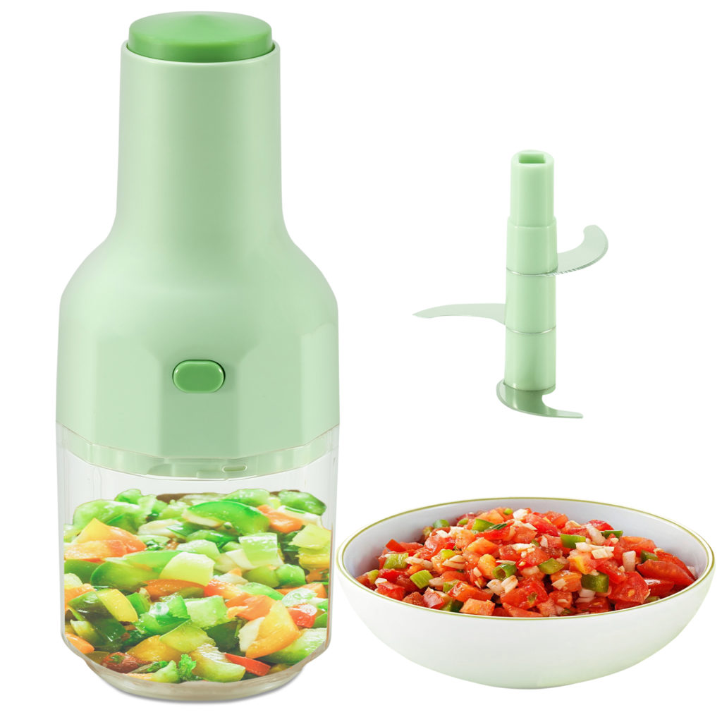 Brieftons Quickpush Food Chopper: Vegetable Chopper Dicer Slicer