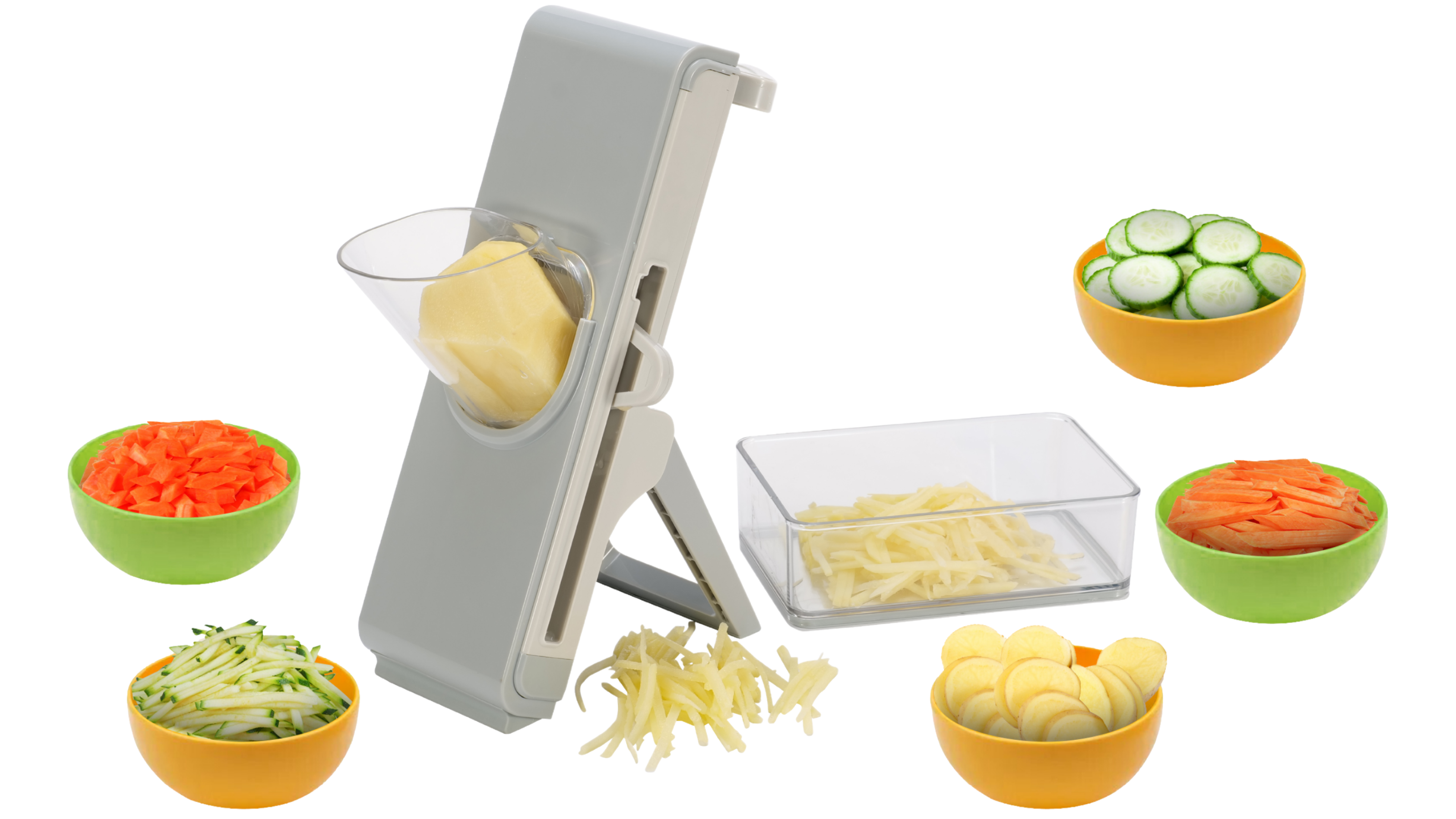 Brieftons Manual Food Chopper, Compact & Powerful Hand Pull Chopper Blender  to Chop Onion, Garlic, Vegetables, Fruits, Herbs for Salsa, Salad, Pesto