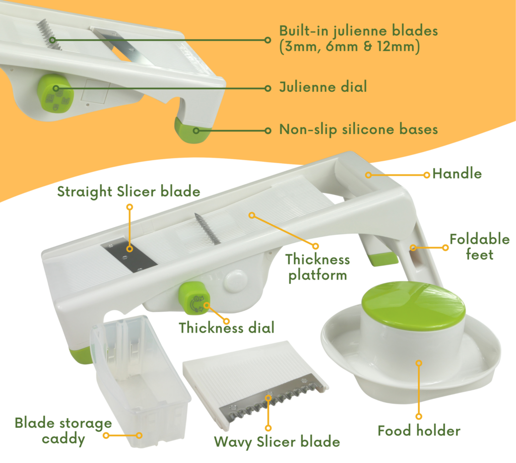 Brieftons Adjustable Mandoline Slicer - A How-To Guide